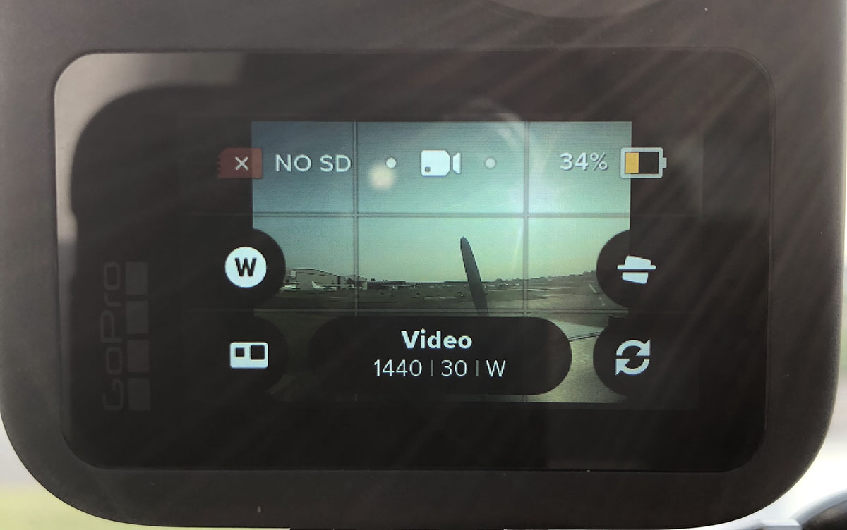 GoPro MAX settings screen 2