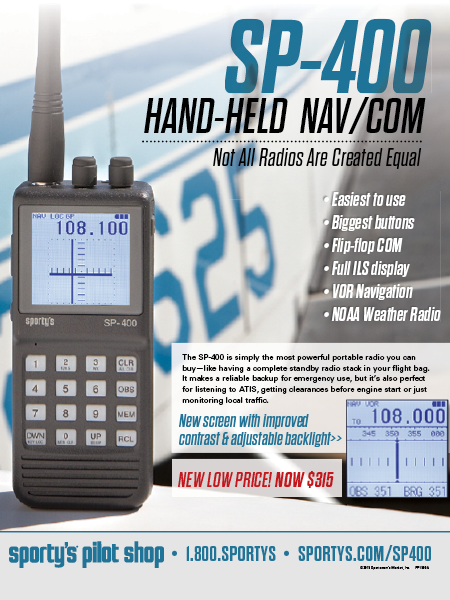 SP-400 NAV/COM Radio