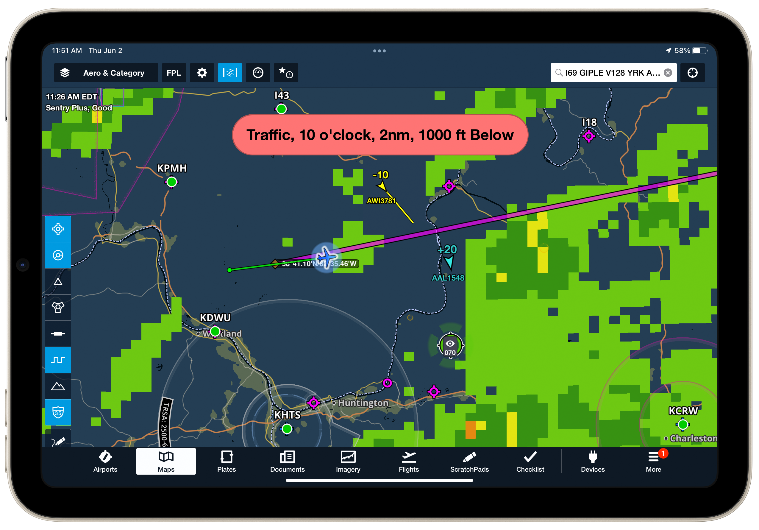 sentry plus traffic