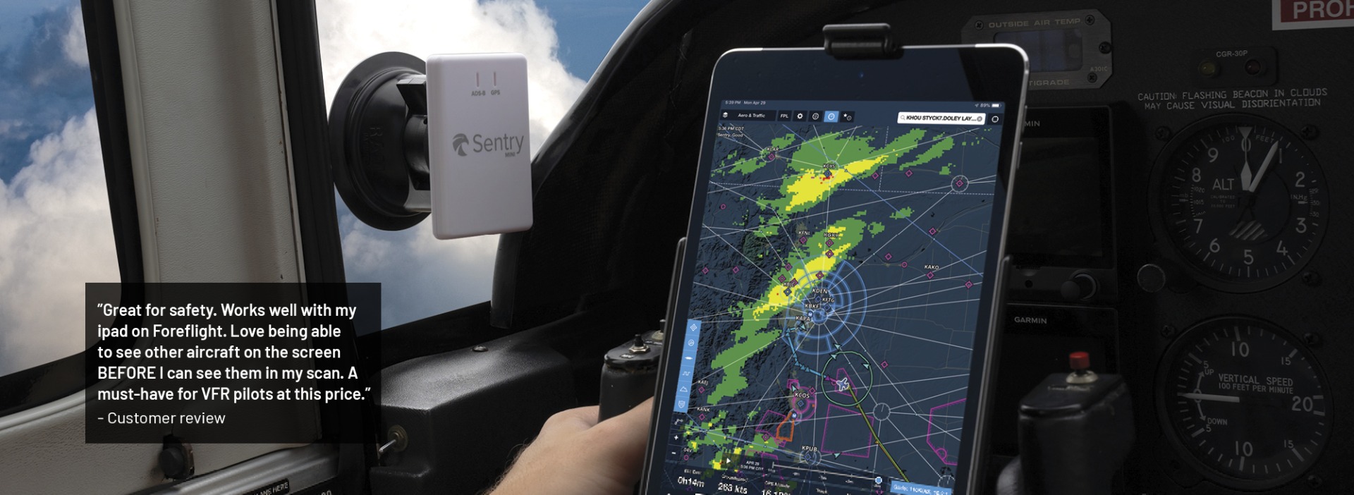 ForeFlight Sentry Mini ADS-B Receiver